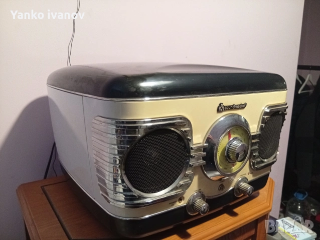 Радио грамофон, снимка 2 - Грамофони - 54383788