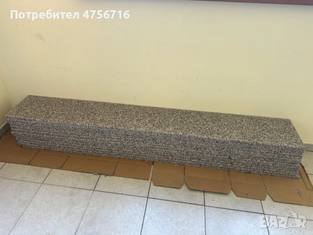 Гранит,полиран кант с фаска,с водоотливни канали, снимка 4 - Облицовки - 54798183