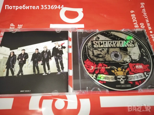 Scorpions - Sting in the tail, снимка 2 - CD дискове - 54455283
