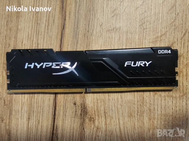 16GB DDR4 RAM Kingston HyperX Fury 3200/3000MHz RAM памет | CL16 | Тествана! | MemTest PASS