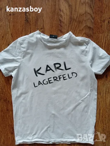 KARL LAGERFELD - мъжка тениска р-р М, снимка 5 - Тениски - 55677453