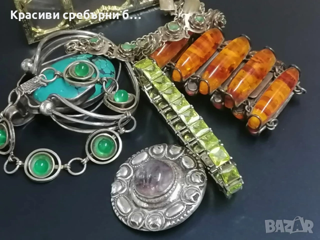 Масивни сребърни бижута от 2 до 5€ за грам, снимка 2 - Гривни - 54171897