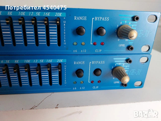 2 броя еквилайзери, снимка 3 - Еквалайзери - 54639878
