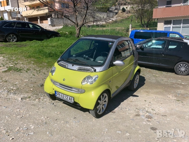 Smart Fortwo cabrio 0,7 2006, снимка 3 - Автомобили и джипове - 54142658