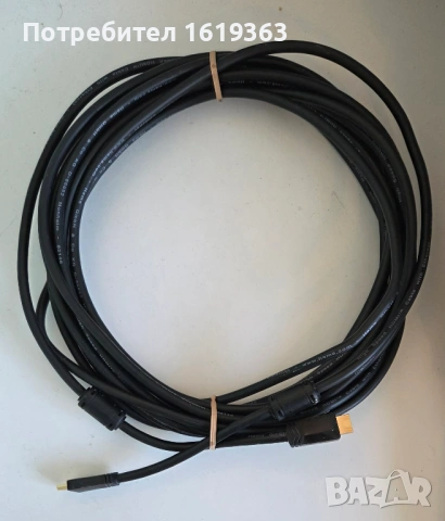 HDMI кабели HAMA – 10 м, 1.5 м, ъглов адаптер, снимка 2 - Други - 54550711