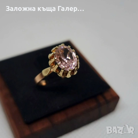 Винтидж златен пръстен – съветско злато, 583 - 5,09 гр, снимка 2 - Пръстени - 54691135