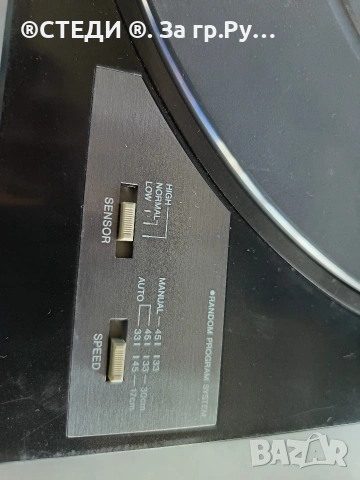 Ретро грамофон Aiwa LX-770 (Direct Drive / Linear Tracking) – За профилактика/ремонт, снимка 5 - Грамофони - 54675024