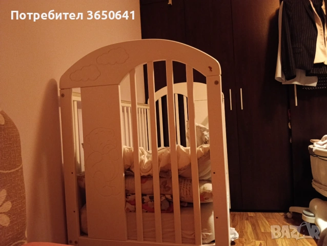 Бебешко креватче (120х60), снимка 2 - Кошарки - 53978946