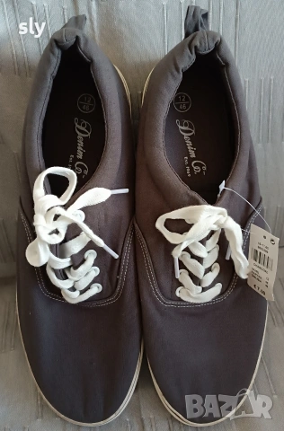 Чисто нови кецове Denim Co номер 46 , снимка 2 - Маратонки - 54689782