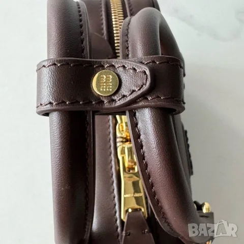 Miu Miu Arcade Bag – Brown, снимка 3 - Чанти - 55417290