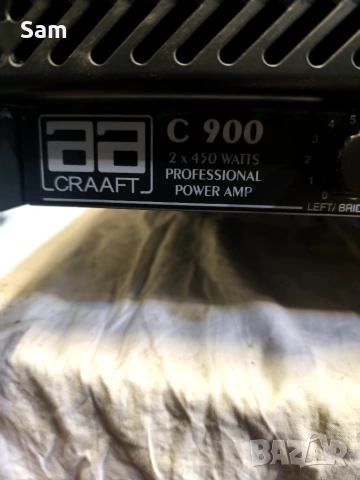  Стъпало AA CRAAFT C900 , снимка 3 - Ресийвъри, усилватели, смесителни пултове - 55259067