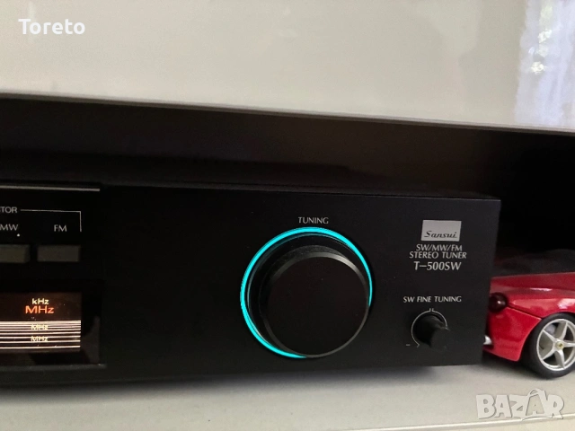 Тунер Sansui T-500 Sw, снимка 3 - Ресийвъри, усилватели, смесителни пултове - 54778276