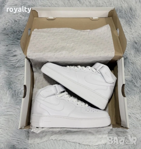 Nike Air Force 1 Нови Бели Дамски Маратонки Найк с Кутия , снимка 2 - Маратонки - 55251597