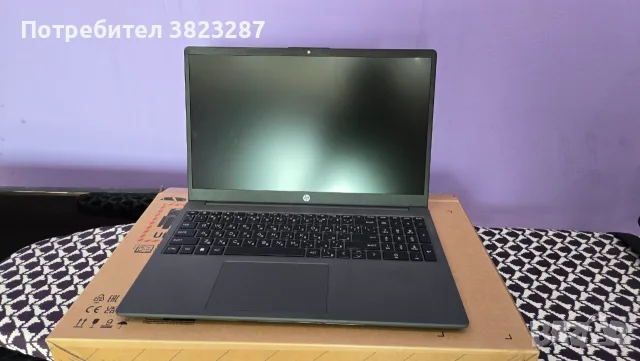 HP Лаптоп като нов | 2 месеца употреба | Чанта + зарядно