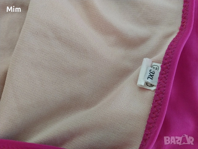 3XL Монокина в цикламово с висока талия , снимка 3 - Бански костюми - 55042723