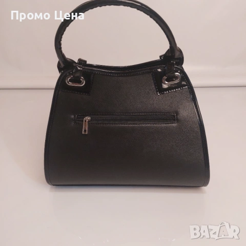 Дамска чанта, 3 шапки, кожена дръжка нови, снимка 3 - Чанти - 54195351