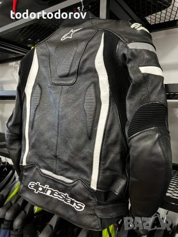 Кожено яке за мотор ALPINESTARS GP-PLUS размер 48- S/M CE-Протектори 330.54 лв. / 169 €, снимка 7 - Аксесоари и консумативи - 54515843