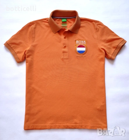 Hugo Boss Paddy Flag Netherlands Cotton Polo Shirt - L - оригинална мъжка тениска