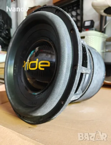 Pride Tv3 12 нискочестотен басов 12-инчов говорител #car audio #spl , снимка 3 - Аксесоари и консумативи - 55689317