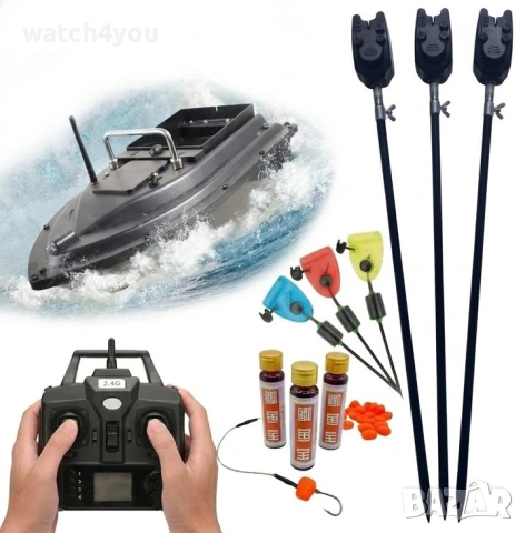 НОВА ЛОДКА ЗА ЗАХРАНКА С GPS. РИБАРСКИ РИБОЛОВНИ ЛОДКИ.СТОЙКА СИГНАЛИЗАТОРИ ОБТЕГАЧИ ЗА РИБОЛ​ОВ.ТОП