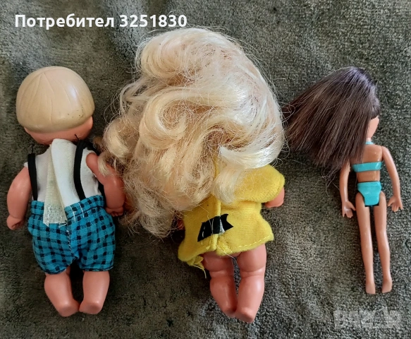 Лот от три броя ретро кукли на Маttel, снимка 3 - Кукли - 54721296