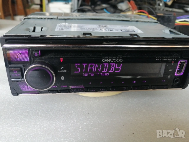 KENWOOD KDC-BT640U Автомобилно радио с Bluetooth , снимка 3 - Аксесоари и консумативи - 54584892