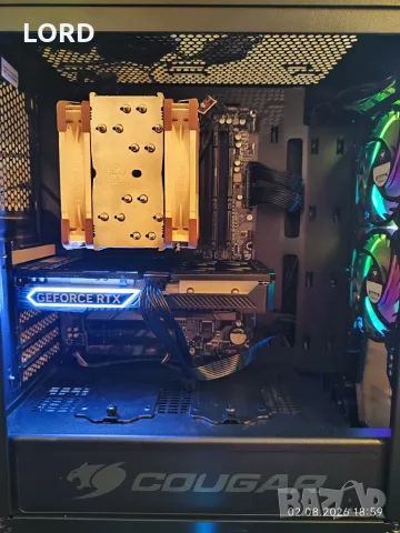 Геймърски Ryzen 7 7800X3D, RTX 4060 8GB, RAM 32GB DDR5 6000, SSD 1TB NVME 