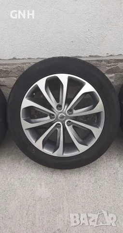 Джанти Nissan 18 цола , 5х114.3 , 6.5j ,et40 , 215/55/18 Renault Dacia, снимка 3 - Гуми и джанти - 55493786