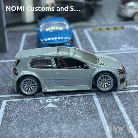 Hot Wheels Golf 5 GTI custom , снимка 6 - Коли, камиони, мотори, писти - 54411665