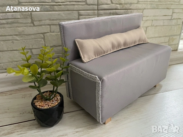 Мини диван за кукла Барби , снимка 15 - Кукли - 54616261