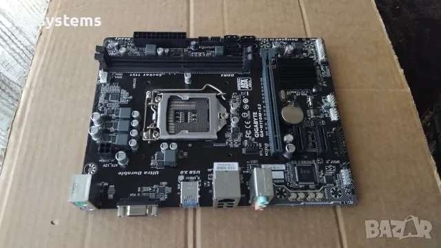Дънна платка Gigabyte GA-H110M-S2 Socket LGA1151, снимка 2 - Дънни платки - 55335388