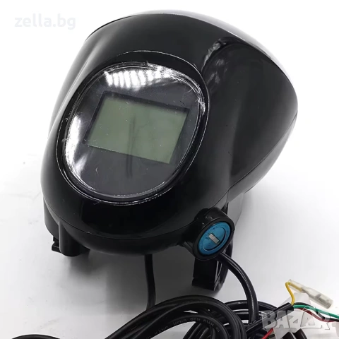 LED фар за електрически скутер Citycoco Harley 60V с LCD дисплей и контактен ключ – Максимална 10422, снимка 7 - Друга електроника - 54694613
