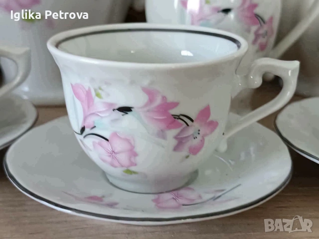 Сервиз за кафе Изида, снимка 3 - Колекции - 55248324