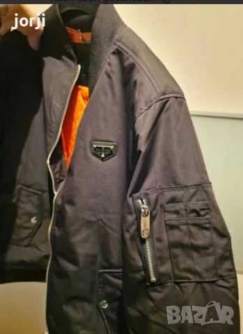 Оригинално PHILIPP PLEIN Between-Season Jacket, снимка 4 - Якета - 54776179