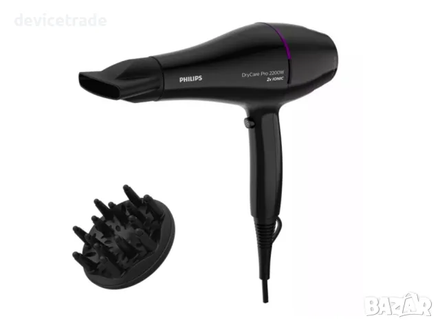Сешоар Philips BHD274/00, 2200W, Thermo Protect