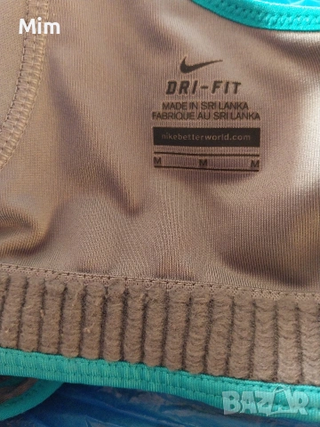 NICE /DRI-FIT M Синьо спортно бюстие, снимка 8 - Спортни екипи - 54249148