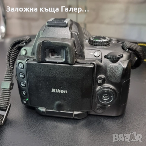 Фотоапарат Nikon D5000 с обектив Nikon AF-S DX NIKKOR 18–55mm f/3.5–5.6G VR, снимка 3 - Фотоапарати - 54483028
