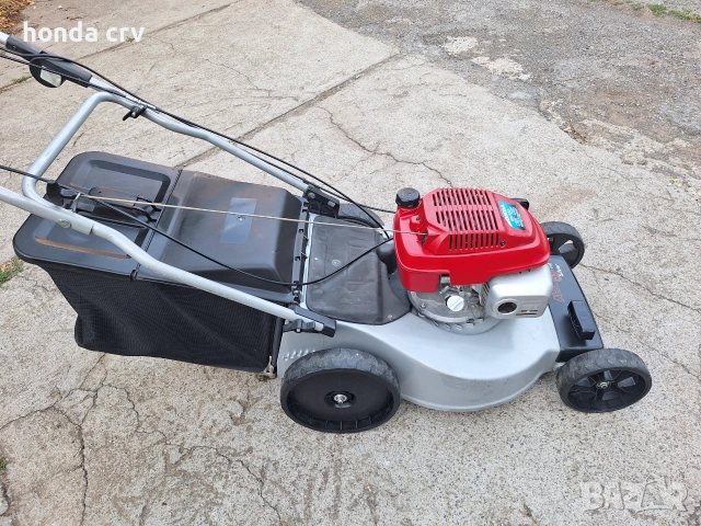 Косачка Honda 5.5к.с. 53см самоходна алуминиева мулчираща с кош, снимка 16 - Градинска техника - 55244830