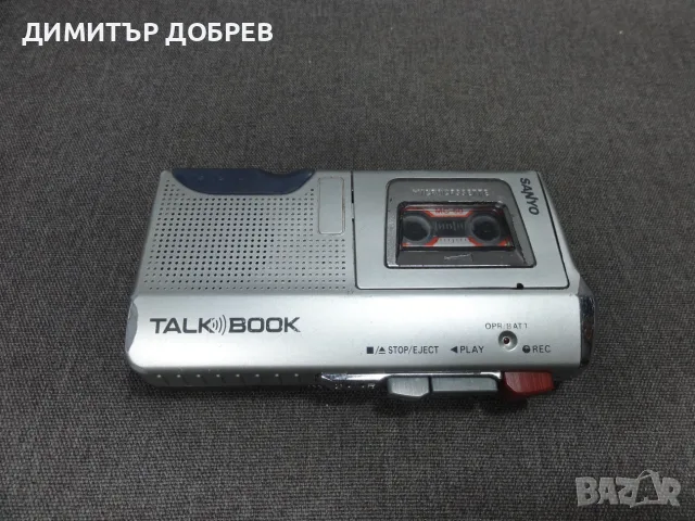 СТАР РЕТРО КАСЕТЕН ДИКТОФОН MICROCASSETTE RECORDER SANYO TALK-BOOK TRC-540M, снимка 12 - Радиокасетофони, транзистори - 55536619
