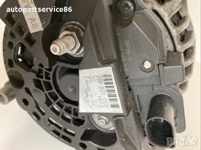 Алтернатор 140A за Mitsubishi Outlander 2.0 Di-D (2010) 0124525091, снимка 3 - Части - 54781243