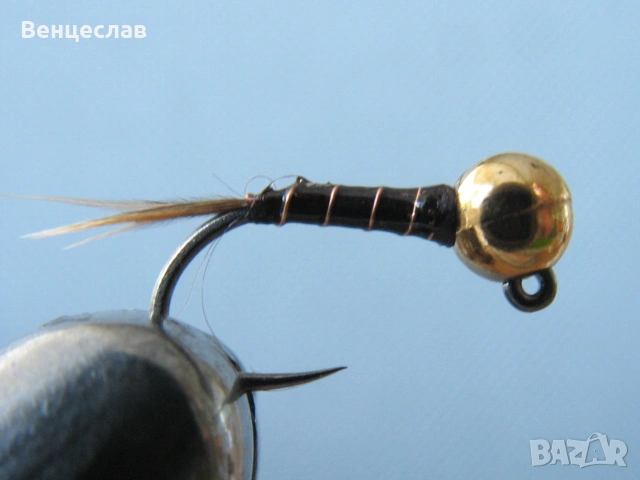 Изкуствени мухи - проста нимфа 'perdigon', снимка 13 - Стръв и захранки - 55092642
