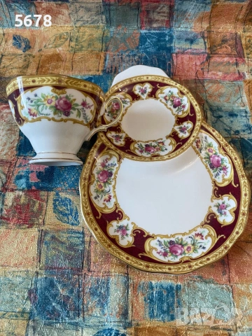 Royal Albert тенис сет Lady Hamilton, снимка 7 - Сервизи - 54294413