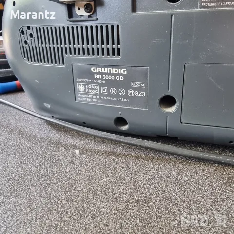 Grundig RR3000 CD, снимка 6 - Радиокасетофони, транзистори - 55663252