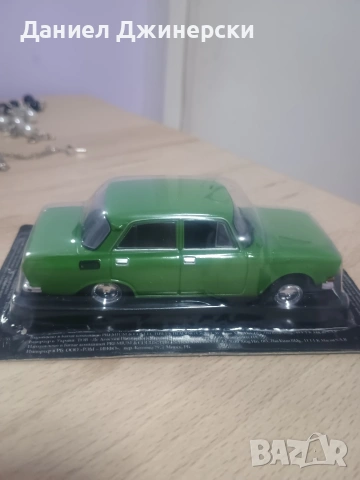 модел на Москвич 2140 - 1/43, снимка 3 - Колекции - 54879057