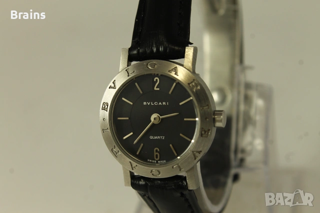 Дамски Стоманен Часовник BVLGARI Quartz, снимка 3 - Дамски - 55218864