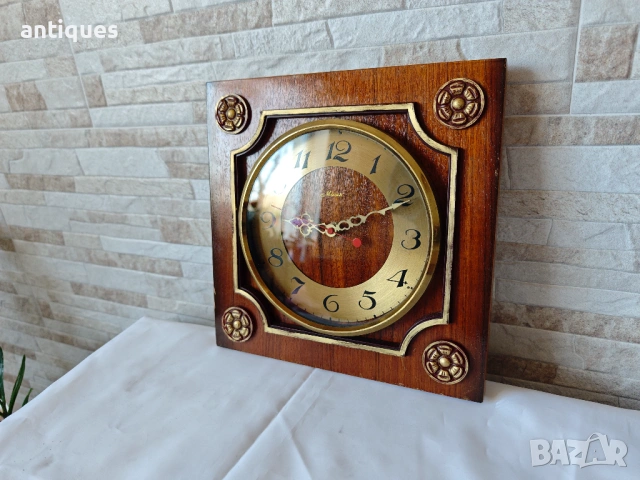 Стар руски стенен часовник - Маяк - 1970г., снимка 6 - Антикварни и старинни предмети - 54105809