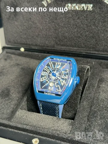 Franck Muller Vanguard Yachting Мъжки Часовник С Автоматичен Механизъм Код Chronolux53, снимка 7 - Мъжки - 55649027