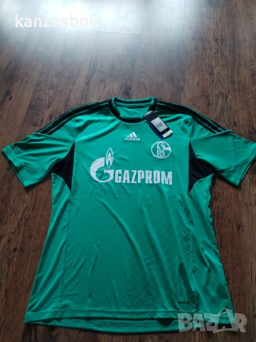 adidas fc schalke 04 2013-14 - колекционерска футболна тениска НОВА Л, снимка 7 - Тениски - 55252014