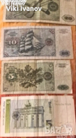 Дойче марки , снимка 2 - Нумизматика и бонистика - 55058018
