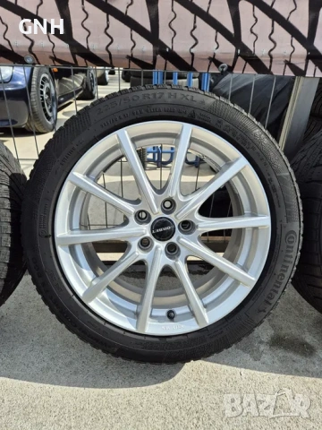 Джанти Borbet 17 цола , 5х112 , 8j ,et37 , 225/50/17 Mercedes Audi, снимка 3 - Гуми и джанти - 54493186